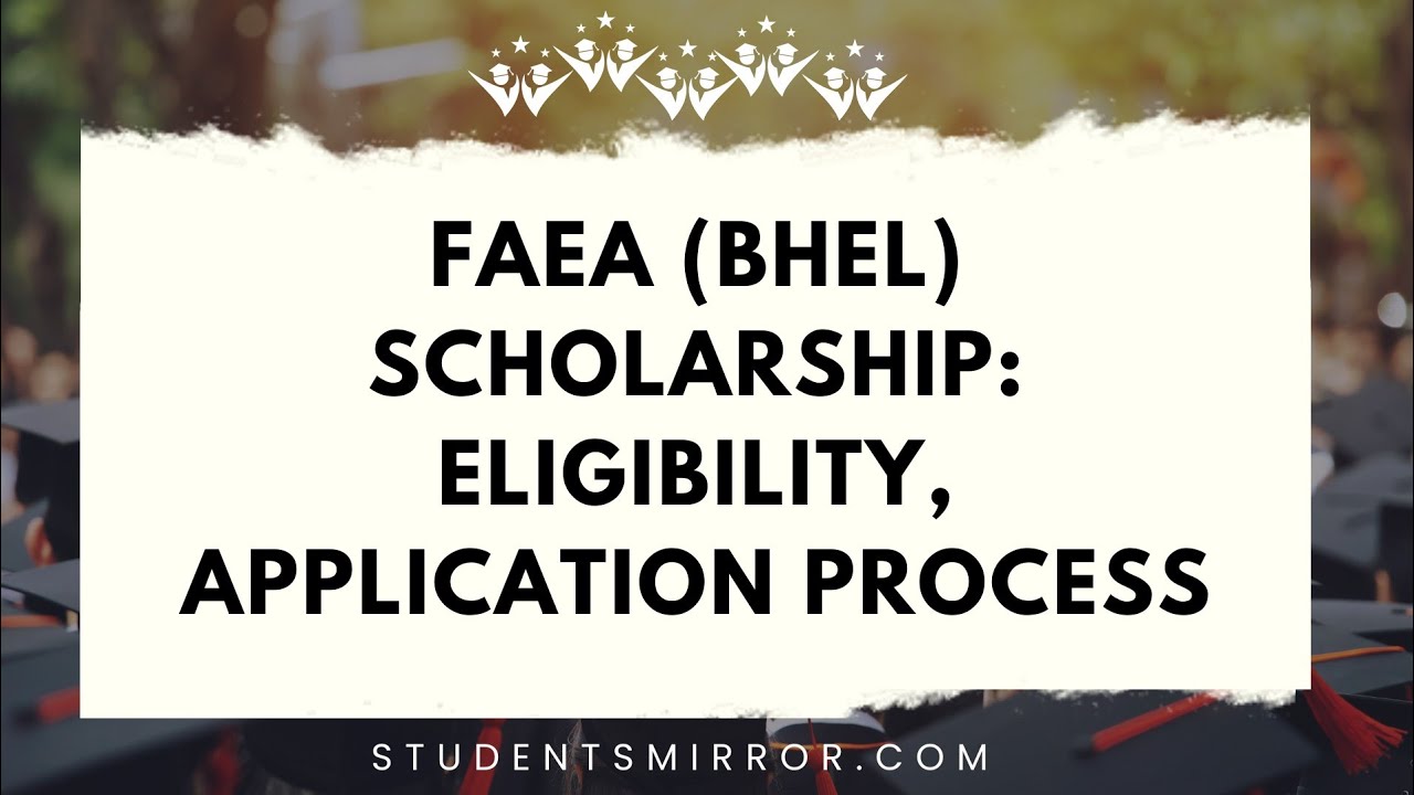 BHEL Scholarship