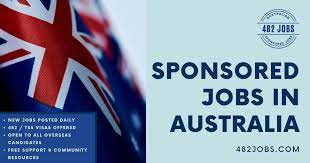 Jobs in Australia for Foreigners with Visa Sponsorship: