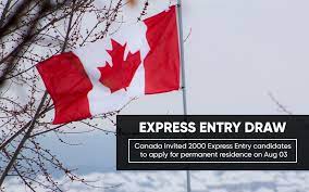 Canada Invites 2,000 Candidates to Apply for PR through Express Entry